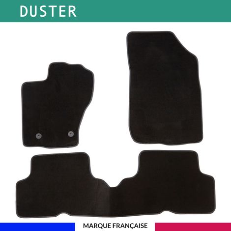 Tapis de voiture - Sur Mesure pour DUSTER (2013 - 2017) - 3 pièces - Tapis de sol antidérapant pour automobile (1/4)