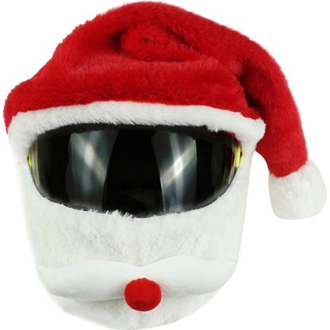 Housse de casque de moto, Style dessin animé, coupe-vent, coton PP doux, élastique, mignon pour l'équitation en plein air, rouge (1/5)