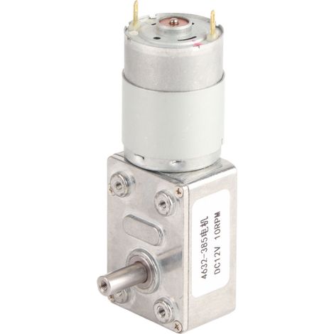 Moteur à réduction CC 10 tr/min 4632‑385, auto‑bloquant à turbine et vis sans fin, en aluminium et laiton, pour ouvre‑fenêtre 12V (1/5)