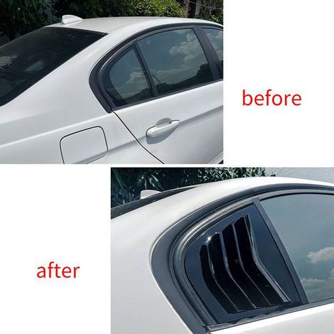 1 Paar seitliche Lüftungsgitterabdeckungen, passend für BMW 3er E90 320i 330i M3 (Baujahre 05-11) (1/4)