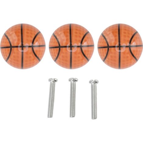 Ulisem Set di 3 maniglie per porte da cucina in ceramica a foro singolo, pomelli per cassetti a forma di basket (1/4)