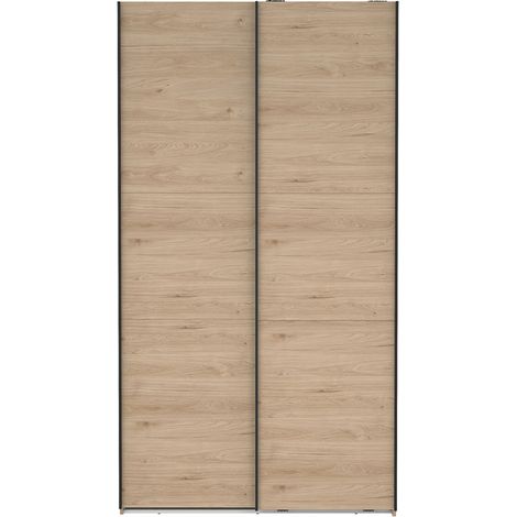 Como Schiebetürenschrank 2 Türen 120x220cm Eiche Dekor. (1/5)