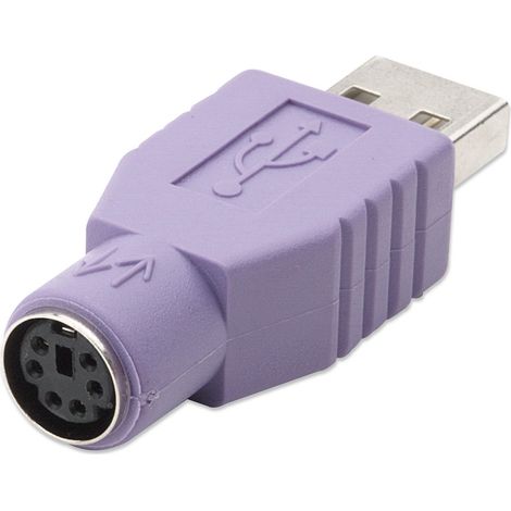 MANHATTAN Adattatore da PS/2 F a USB A (1/3)