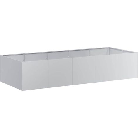Maison Exclusive - Pflanzkübel 200x80x40 cm Verzinkter Stahl