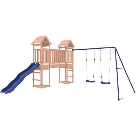 Parque infantil de exterior madera maciza Douglas vidaXL (1/5)
