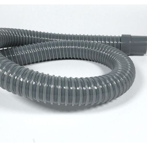 Tuyau d'évacuation flexible 90° - 45 x 32 mm pour raccordement du raccord de robinetterie - Fabriqué en plastique recyclé recyclable - Gris NPTERBL (1/4)