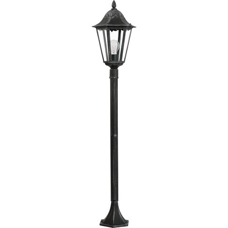 EGLO Lampadaire extérieur Navedo, lampe extérieure 1 flamme, lampadaire en (1/5)
