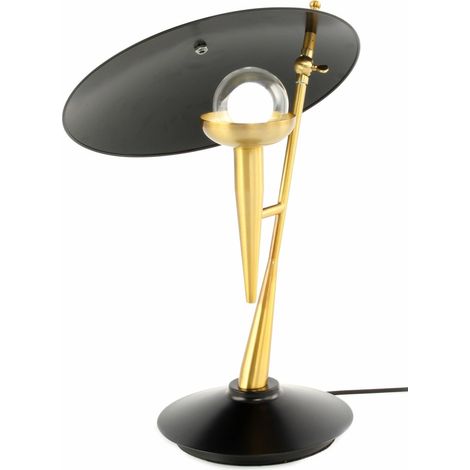 Lampe de table flyer 125 - Or, noir (1/5)