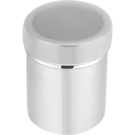 Shaker à chocolat en acier inoxydable pour cuisine, distributeur de cacao et de café en poudre, tamis (1/5)