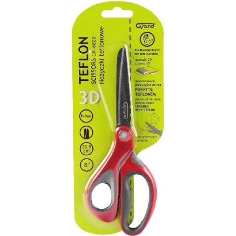 Grand GR-6800 Teflon-Schere 20,5 cm für Linkshänder