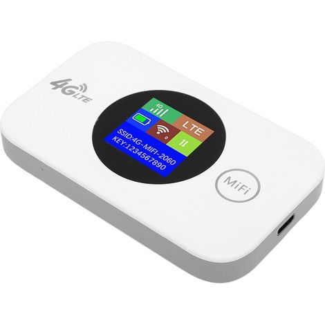 Routeur Mobile WiFi 4G LTE Portable avec Configuration Plug and Play Simple, Conception Légère pour Un Travail en Extérieur sans Tracas, connectivité Rapide (1/5)