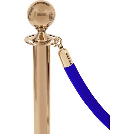 Blauer Samtrand – goldene Schnalle (1/2)