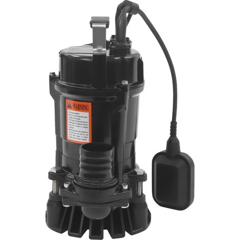 Pompe de relevage submersible, haute capacité, construction robuste, 550W Noir, UE-d (1/2)