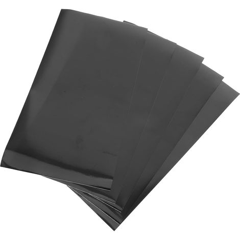 1 Ensemble Ruban Adhésif Occultant Noir Imperméable et Anti-déchirure en Pet Compatible Universellement Box et Routeur, pour Salles de Bains et Usage Domestique 5 Pièces (1/5)
