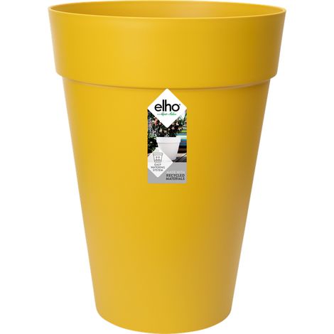 Elho Loft Urban Round High 35 Ochre Vaso Rotondo