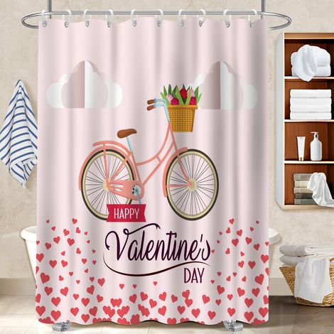 Rideau polyester pour douche 180x180 antifongique voile de douche pour un éveil en douceur le matin (1/5)