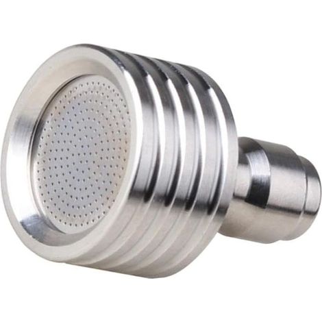 Buse de pulvérisation pour nettoyeur haute pression, buse de Machine à laver de voiture, buse de lavage de voiture pratique et Durable en acier, Trou en S 0.4 mm (1/5)