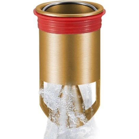 BUNTHAUS Dispositif anti-refoulement pour siphon de sol, noyau de siphon de sol désodorisant magnétique, siphon de sol en cuivre pour salle de douche, or (1/5)