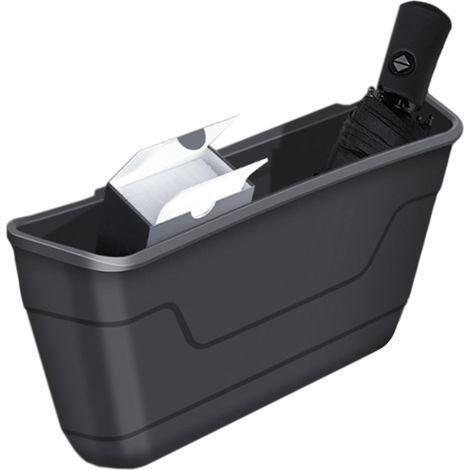 Boîte de rangement pour siège de voiture, organisateur de siège arrière de voiture, poubelle de voiture, organisateur de dossier, boîte de rangement pour siège, panier de voiture pour tablettes, (1/5)