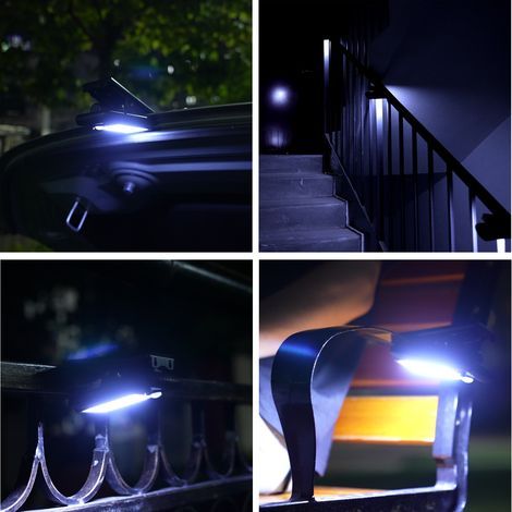 40 LED Outdoor Solar Light with Clip-on Motion Sensor, IP65 Waterproof, for Fence, Deck, Wall, Garage, Patio (1/5)
