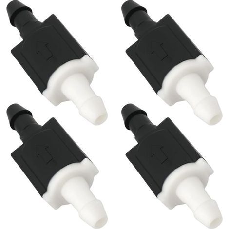 Lot de 4 Clapets Anti Retour pour Lave Glace de Pare Brise 85321-26020 8532126020 1K6863447A Compatible avec Toyota 41x14mm
