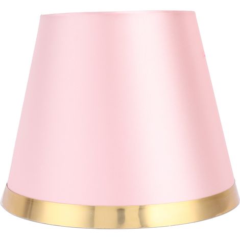jour en tissu rose style européen moderne pour lampe de