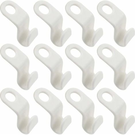 Crochets pour Cintres Crochet de Connexion Cintre Penderie Économie D'espace 30 pièces Plastique (1/5)