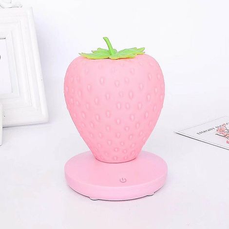 Veilleuse fraise Home, lampe de chevet rechargeable USB, LED, protection des yeux, 145 x 100 mm (1/4)