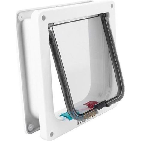 Chatiere Smart - porte pour chat - trappe chat Taille SChatiere Smart - porte pour chat - trappe chat Taille S-Ywey (1/5)