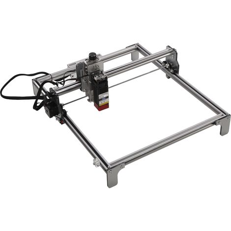 Graveur Laser 20W 420x400mm Zone de Gravure, Alliage Aluminium, Machine de Découpe Acrylique, Tension 100-240V, Prise UE, Gravure Précise (1/5)
