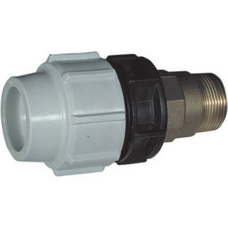 RACCORDO MASCHIO DI TRANSAZIONE IN OTTONE 1&quot x 32
