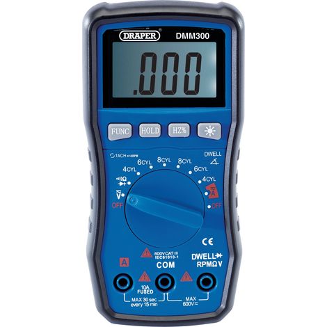 Draper Automotive Digital Multimeter Model 41821 for Precise Vehicle Diagnostics (1/5)