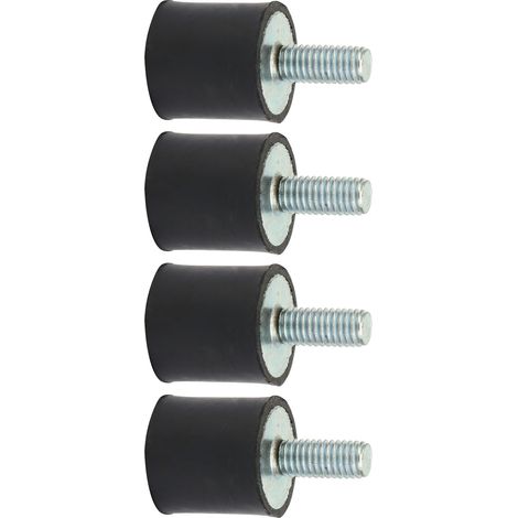 4 Stück M3 M5 M6 Gummilager Antivibrations Silentblock Auto Boot Bobbins (VD1515 M512) (1/5)