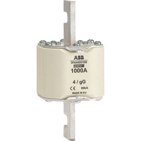 Fusible Couteau 800A GG Taille 4 690V 1SCA022701R1690 ABB 922399