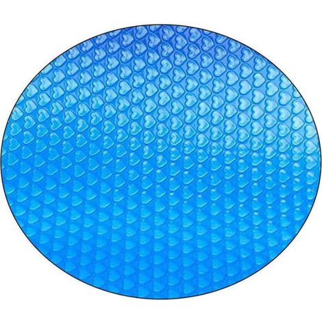 Bâche À Bulles - Couverture de Piscine Solaire Ronde  Couverture de Protection Piscine Solaire Chauffage de Bassin Outdoor Jardin  Film D'isolation Thermique pour Piscine  Ø120cm