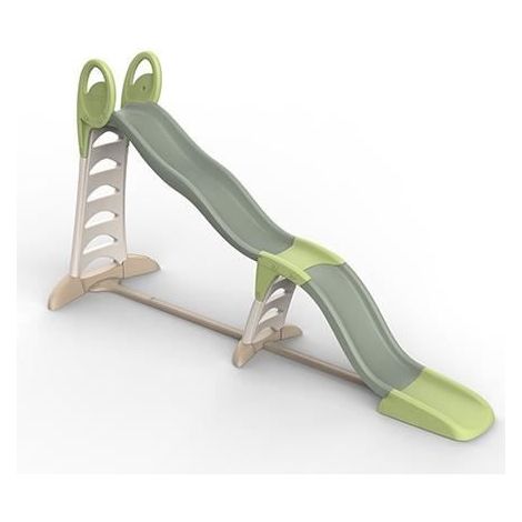 Toboggan 2 en 1 1.70m/3.60m – Triple vague – Échelle avec mains courantes et marches antidérapantes – Traitement anti-UV – Smoby