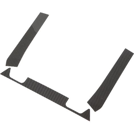 3-teiliges Set Heckklappen-Zierleisten aus Kohlefaser für ATVs, passend für Polaris RZR PRO XP ab Baujahr 2021 (1/5)
