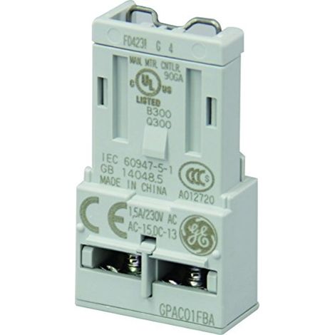 SURION CONTACT AUXILIAIRE MONTAGE FRONTAL 1NF GENERAL ELECTRIC GEP101304