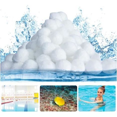 Pool Filter Balls - 700g - Replaces 25kg of Sand - White