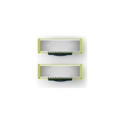 Lames de rasoir jetables OneBlade – 2 unités, compatibles avec les appareils Philips QP210/50, précision et confort pour le contouring du visage et du corps (1/4)