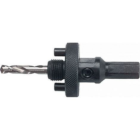 Supports de logement 11 mm 6 pans avec foret pilote scies cloches bi-métal HSS D