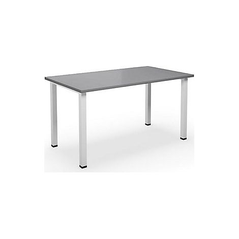 Mesa multiusos DUO-U  tablero recto  profundidad 800 mm 