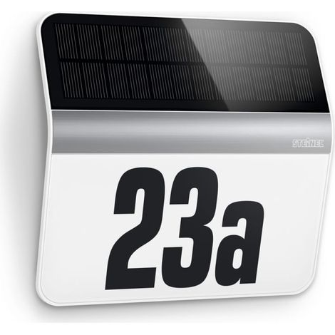 XSolar LH-N Número de Casa Luz de LED Acero Inoxidable Steinel (1/2)