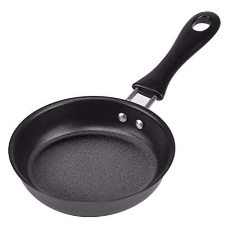 12CM Mini Poele-Portable Antiadhesive Induction Poele a Pancakes Omelette (1/5)