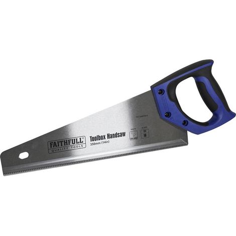 Faithfull Toolbox Hardpoint Handsaw 350mm (14in) (1/2)