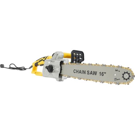 Scie Électrique, Moteur Puissant, Système de Lubrification Automatique, JAUNE, 220V-240V Prise EU (1/2)