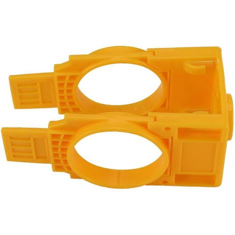 Verbessertes Türschloss-Montageset, Türbohrset, orange (1/5)
