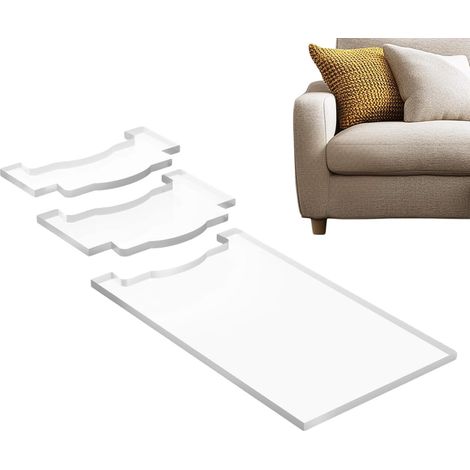 Espaceur pour canapé Protecteurs antidérapants réglables en Acrylique  Protège-pour meubles Sous lit, tête de lit, armoire, bas de meubles, pieds, matelas (1/5)