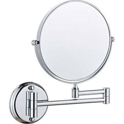 Loupe Télescopique - Miroir Grossissant 8 Pouces 10x - Rotation 360° - Salle De Bain Maquillage - 1 Pièce (1/5)