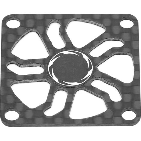 Couvercle de Ventilateur 40mm en Fibre de Carbone pour Moteurs RC - Protection de Refroidissement (1/5)